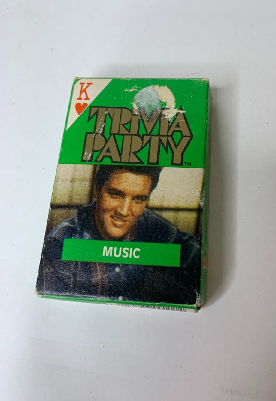 Vintage TRIVIA PARTY Music Playing Cards POKER Elvis Presley ARRCO